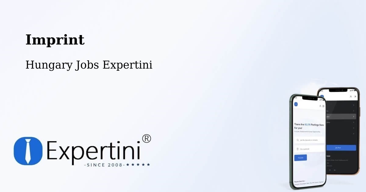 Imprint – Nagykálló - Hungary Jobs Expertini